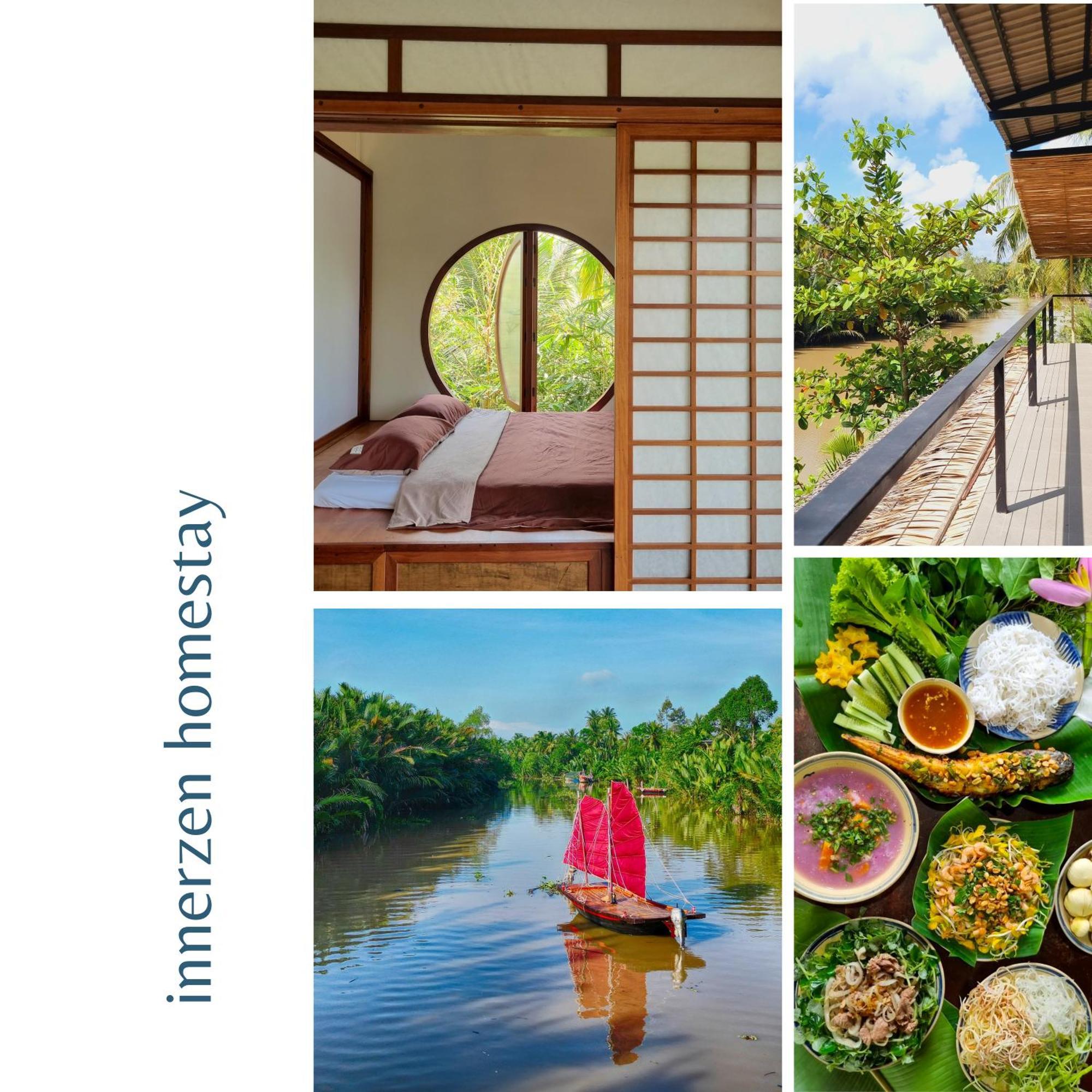 Innerzen Riverside Homestay Ben Tre - Japanese Style Esterno foto