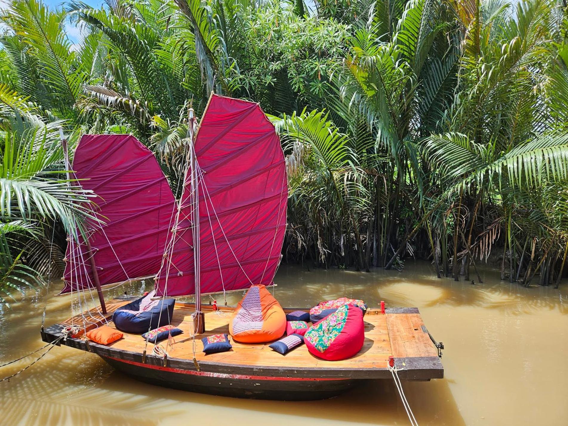 Innerzen Riverside Homestay Ben Tre - Japanese Style Esterno foto